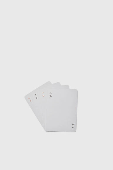 Minim Playing Cards - White