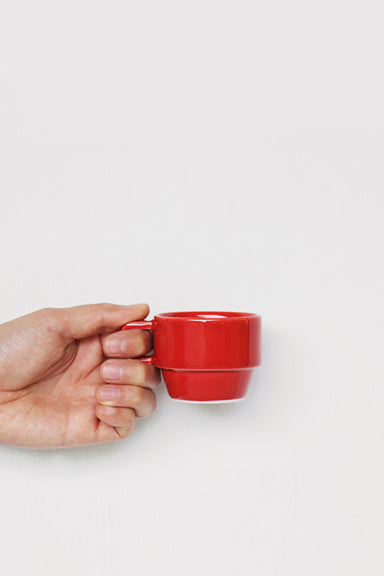 Block Mug Little - Red