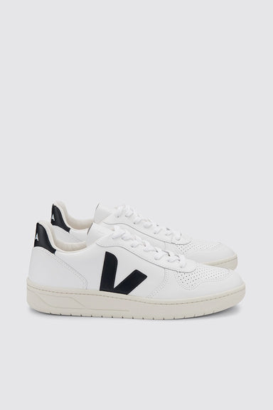 V-10 Leather - Extra White / Black