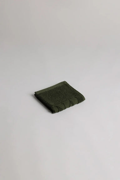 Agnes Face Cloth - Moss