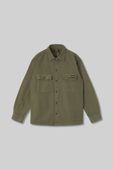 CPO Shirt - Olive Sateen