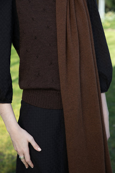 Cloud Scarf - Chestnut