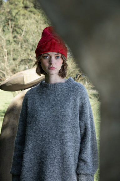 Hinoki Beanie - Poppy