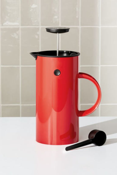 EM Press Coffee Maker - Red