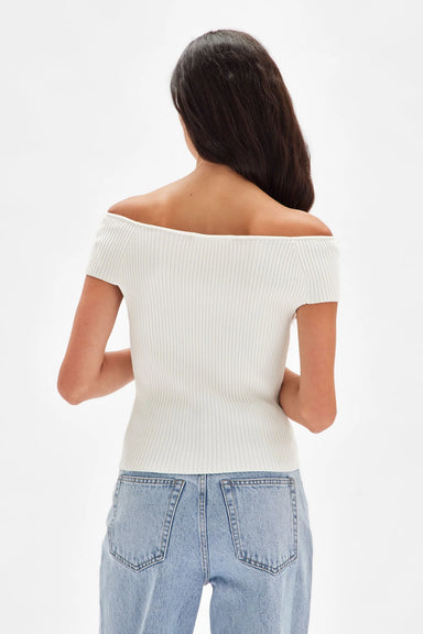 Lillian Knit Top - Antique White