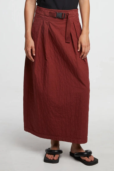 Tulip Skirt - Mighty Cotton Cinnamon