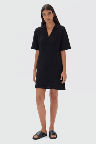 Lydia Knit Dress - Black